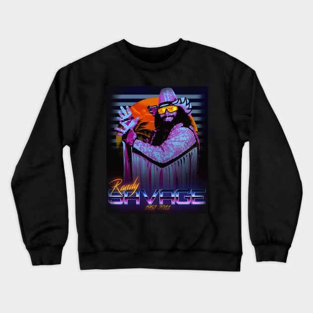 Randy savage legend Crewneck Sweatshirt by donatkotak